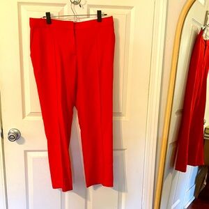 Stella McCartney Vibrant Orange/Red Trousers (44)